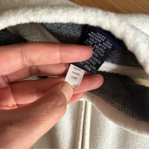 Vintage Gap Fleece Full Zipped Vest Women’s Medium - Picture 3 of 7